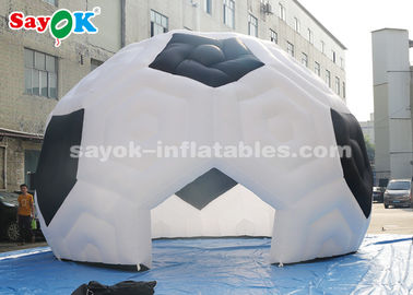 Barraca inflável durável inflável do futebol da barraca 8m H Oxford do globo para a feira profissional da exposição dos esportes
