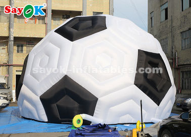 Barraca inflável durável inflável do futebol da barraca 8m H Oxford do globo para a feira profissional da exposição dos esportes