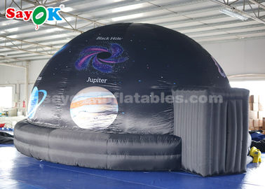 Portable de 6m barraca inflável da abóbada do planetário de 360 graus para o museu de ciência