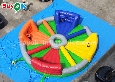 Jogo inflável gigante dos jogos 8*8m Chow Down Inflatable Hungry Hippos para o jogo das crianças e dos adultos