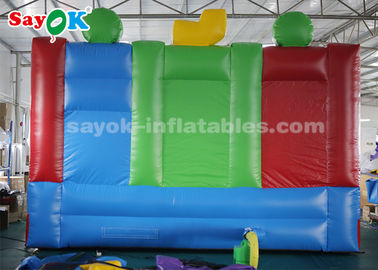 Jogos de gramado infláveis ​​jardim jogos de esportes infláveis ​​tiro cesta de basquete e portão de futebol com ventilador de ar