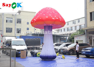 Evento ou cogumelo inflável gigante inflável festivo da decoração da iluminação/5m