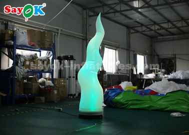 presa inflável alta do marfim de 2M com as 16 cores que mudam a luz para a decoração do partido