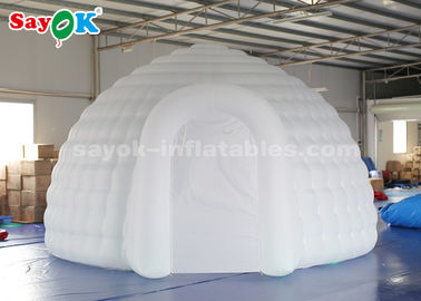 Barraca inflável da abóbada do iglu de 5 medidores com ventilador de ar/controlador remoto