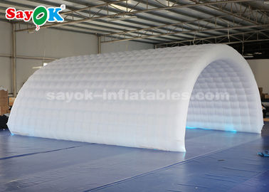 Os esportes brancos da barraca inflável da família extasiam a barraca inflável do ar fácil de limpar e levam-na