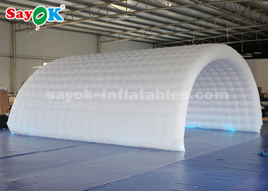 Tenda de ar de entrada branca de esportes Tenda de ar inflável fácil de limpar e transportar