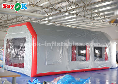 Tenda de carro inflável Mobile Inflatable Paint Spray Booth Com Filtro de Esponja Para Manutenção de Carro
