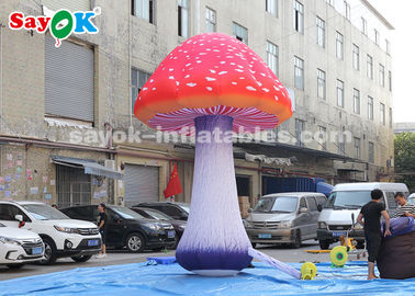 Evento ou cogumelo inflável gigante inflável festivo da decoração da iluminação/5m