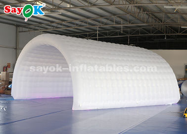 Da barraca inflável branca do túnel da barraca 6*3*3m do ar pano durável de acampamento de Oxford para o evento fácil de limpar