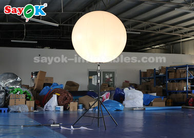 a decoração inflável da iluminação de 1.2m levanta-se balões para anunciar feiras