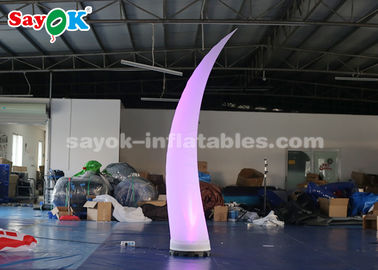 decoração inflável da iluminação da presa de 2.5m com 16 luzes em mudança da cor