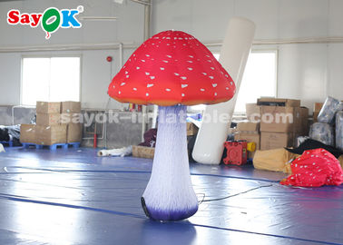 Cogumelo inflável gigante de surpresa de pano de 2m Oxford para a decoração da fase