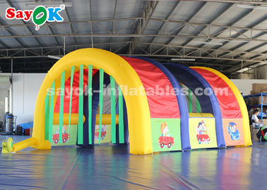 Barraca inflável do ar do arco-íris móvel inflável da barraca da jarda para a barraca do arco do partido/explosão