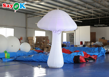 Cogumelo inflável da explosão da decoração de uma iluminação de 2 medidores com o diodo emissor de luz para o evento