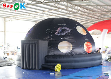 Barraca móvel portátil da abóbada do planetário/barraca inflável da projeção para a educação