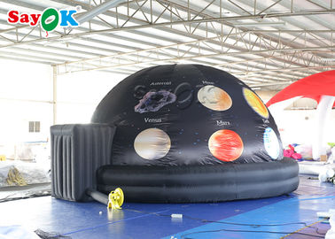 Barraca móvel portátil da abóbada do planetário/barraca inflável da projeção para a educação