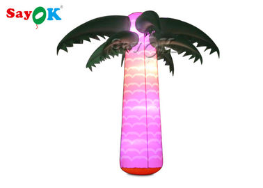 Luz inflável impermeável da palmeira do coco do Natal da decoração da iluminação