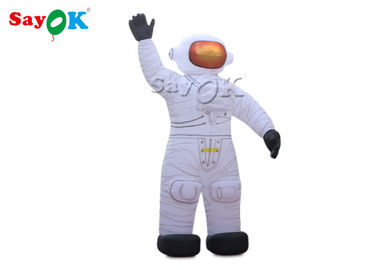 Personagens de desenhos animados de Oxford 10m inflável Astronauta Personagens de desenhos animados com sopro de ar