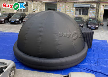 Abóbada inflável do planetário de Digitas do móbil 360 fácil Setup a cor preta