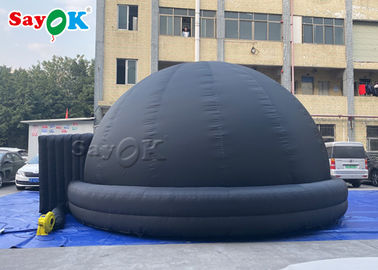 Abóbada inflável do planetário de Digitas do móbil 360 fácil Setup a cor preta