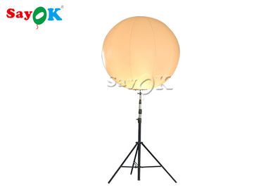 Suporte inflável atrativo do balão da propaganda do tripé da iluminação de pano 1.2m de Oxford