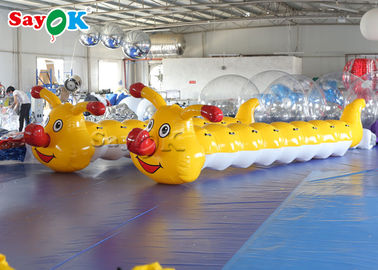 Balões de animais infláveis 6m Engraçado Decoração de Carnaval Lagarta Inflável Para Jogos de Team Building