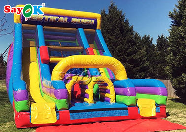 Grande Slide Inflavel Entretenimento Slide Inflavel Bouncer Para Parques Temáticos / Slide Inflavel Quadrado Infantil