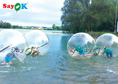 Bola de passeio da água inflável transparente gigante de Tpu para GV ROHS do arrendamento
