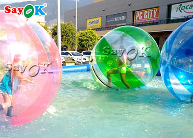 Bola de passeio água humana inflável inflável do equipamento do divertimento da água do PVC do jogo da água da grande