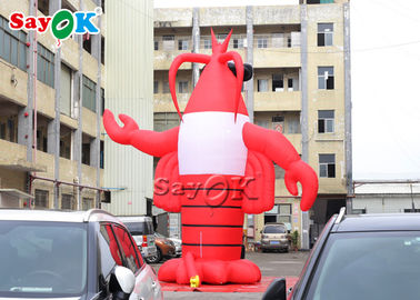 Balões de publicidade infláveis Animais marinhos Rabo 7M Lobster inflável