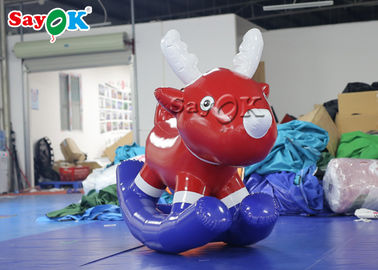 O bebê inflável do cavalo de balanço brinca PVC 1.8x0.7x1.8 MH Pony Horse inflável