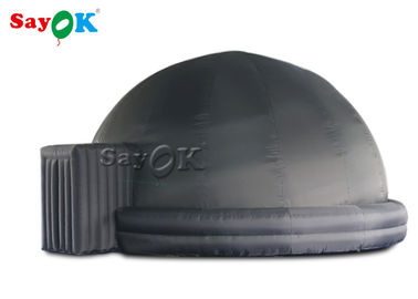360 barraca inflável preta portátil do planetário da projeção 5/6m da abóbada
