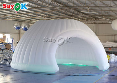 Os eventos incorporados da grande barraca inflável terminaram barracas infláveis da abóbada do diodo emissor de luz de 6m