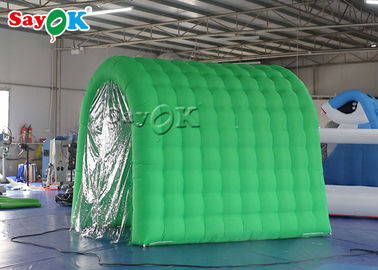 túnel inflável verde do isolamento do canal da desinfecção de 3x2x2.5mH Removeable