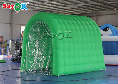 túnel inflável verde do isolamento do canal da desinfecção de 3x2x2.5mH Removeable