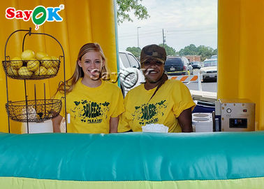 Promoção de anúncio inflável móvel da barra da bebida da cabine da posição da limonada da barraca do ar de Outwell