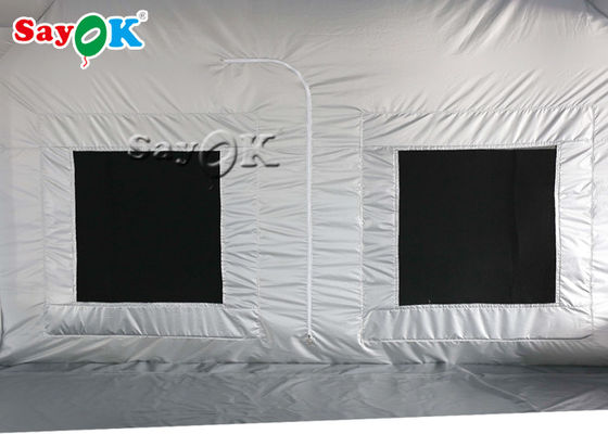 Melhor tenda inflável 7x5x3mH Silver Car Inflatable Spray Booth