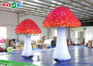 Cogumelo inflável da decoração 2.5m da fase com luz conduzida