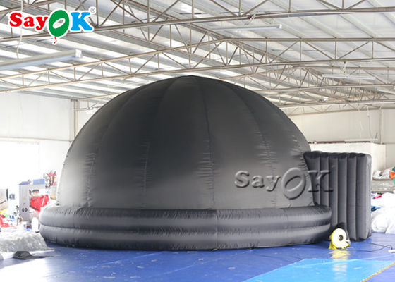 barraca inflável móvel impermeável da abóbada da projeção do cinema de 6m