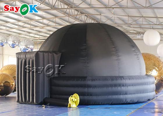 Abóbada inflável portátil preta do planetário de pano 4m de Oxford