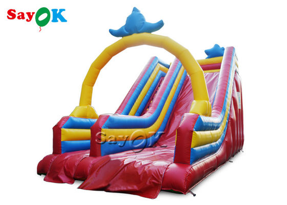 Casa de salto inflável com escorrega grande escorrega inflável quintal infantil parque infantil comercial escorrega de água inflável