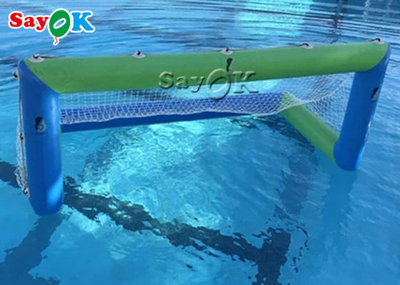 Jogos de água infláveis Pantalão piscina brinquedos de água infláveis Futebol Tiro de meta jogo