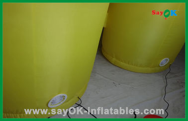 Atividade promocional Cor Amarelo Produtos infláveis personalizados Taça gigante de cerveja inflável para eventos