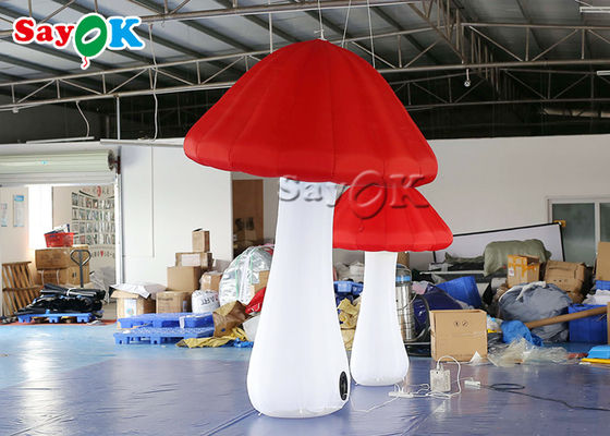 Modelo inflável vermelho For Advertising do cogumelo de 2m Oxford