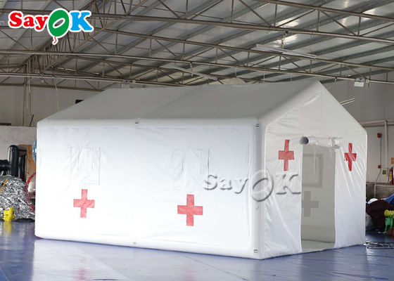 Barraca inflável hermética impermeável do hospital da barraca inflável da emergência para a urgência médica