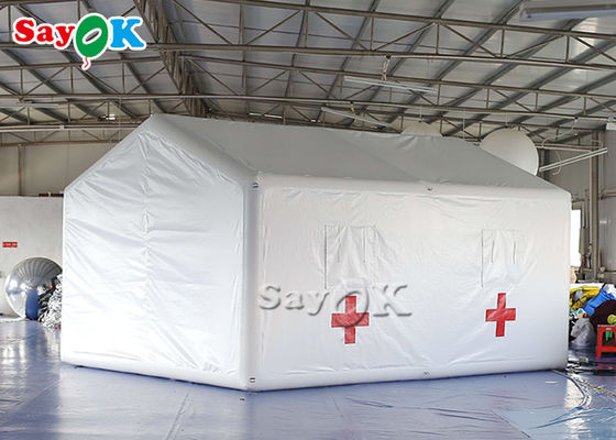 Barraca inflável hermética impermeável do hospital da barraca inflável da emergência para a urgência médica