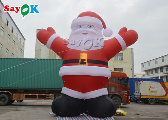 Pvc Santa Claus inflável das decorações 6m do feriado