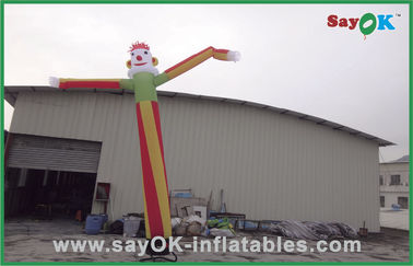 Homem inflável colorido inflável de Advertising Inflatable Wave do dançarino do ar do homem de anúncio 6m