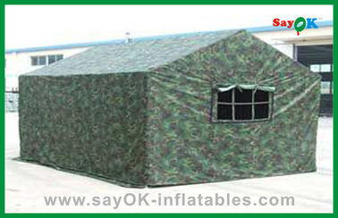 Camuflagem média exterior da barraca da dobradura da prova do vento da barraca do dossel do evento para o acampamento militar