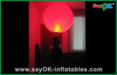 Decoração inflável da iluminação do evento do balão da trouxa para anunciar o diâmetro de 0.8m